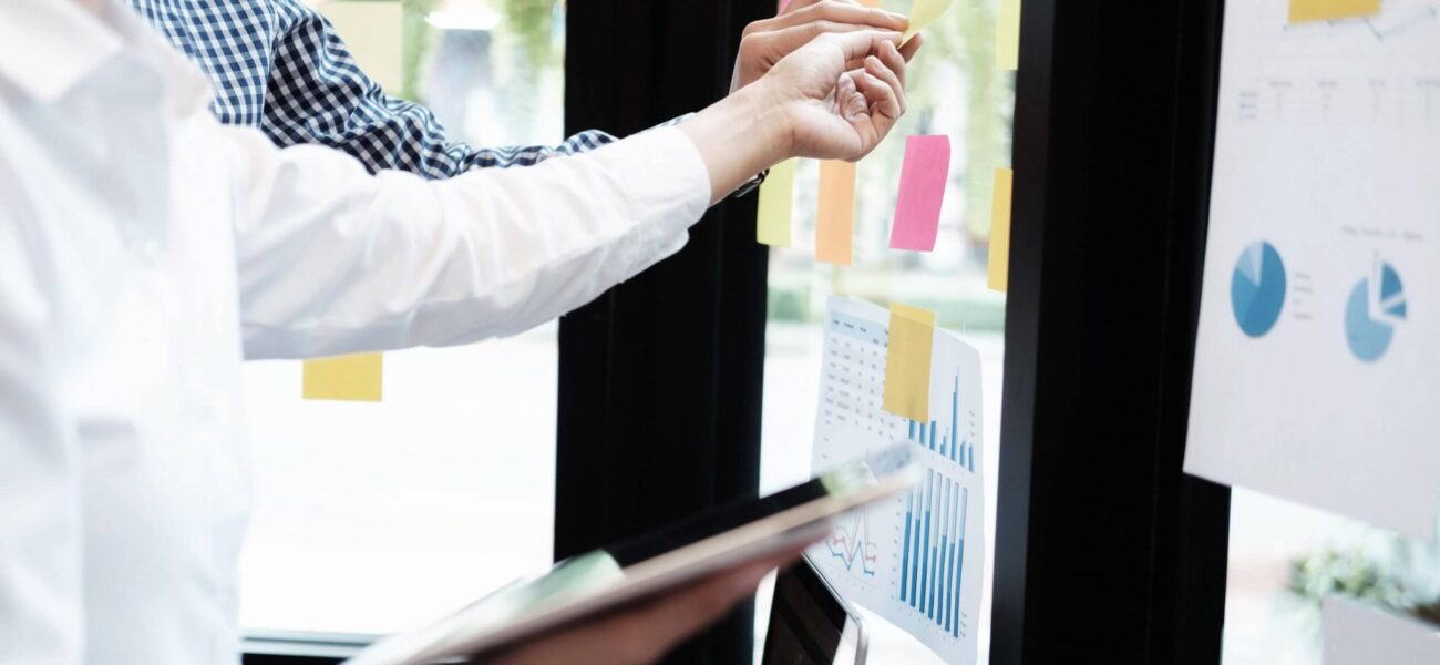 Visual representation of adaptive agile project management