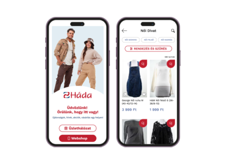 Háda mobile application
