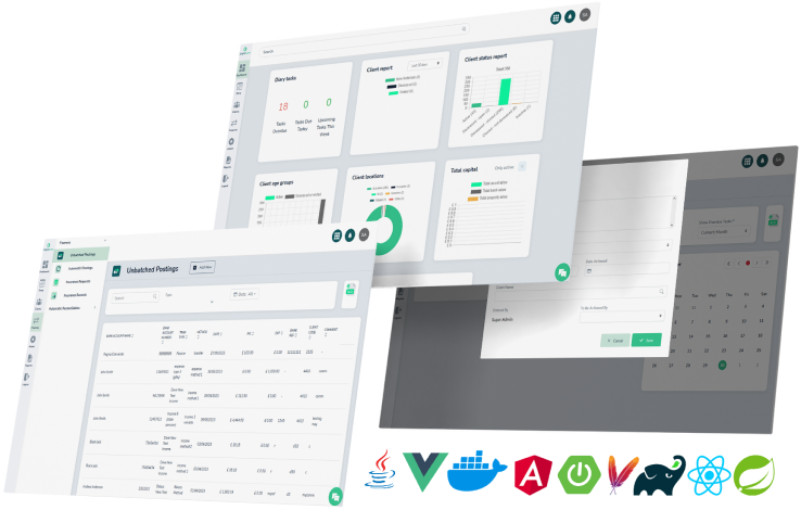 A visual representation of a specific Java software