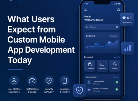 What Users Expect from Custom Mobile App Development Today